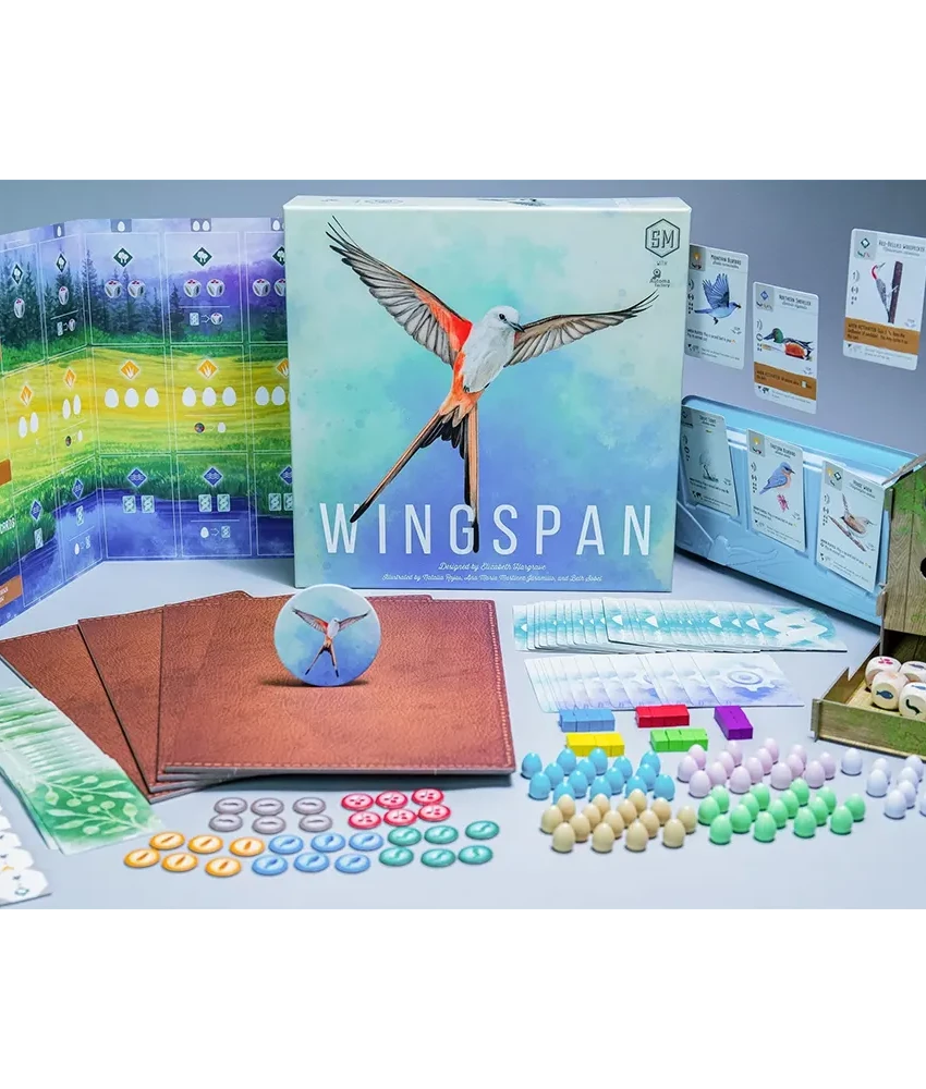 Board Game Wingspan (2019) components 2