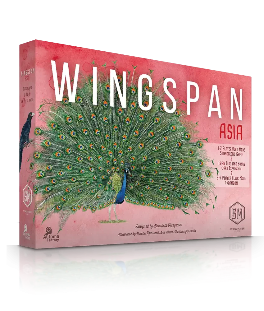 Board Game Wingspan Asia Expansion